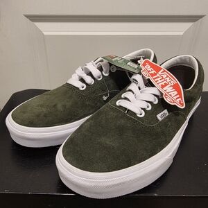 Vans Pig Suede Olive Green Men's Size 9